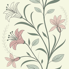 seamless floral pattern