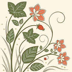 seamless floral pattern
