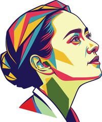 a-close-up-portrait-of-a-woman-face