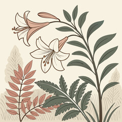 seamless floral background