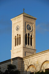 Fototapeta premium Torre de la Iglesia de San José en Nazaret, Israel