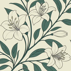seamless floral pattern