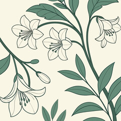 seamless floral pattern