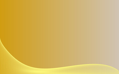 abstract background with yellow waves