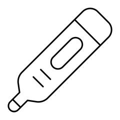 Thermometer outline icon