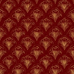 Ikat Seamless Pattern Design For Fabric