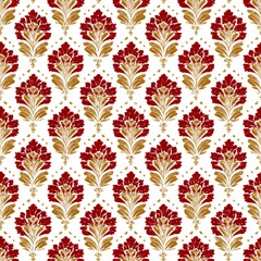 Ikat Seamless Pattern Design For Fabric