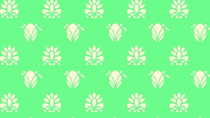 vector floral pattern design colored