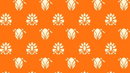 vector floral pattern design colored