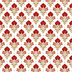 Ikat Seamless Pattern Design For Fabric