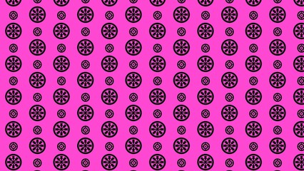 VECTOR SEAMLESS DART GAME PATTERN 