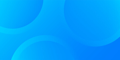 Abstract background blue with dynamic circle shape elements. Trendy and modern geometric gradient background.