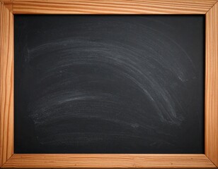 Blank chalkboard 