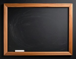 Blank chalkboard 