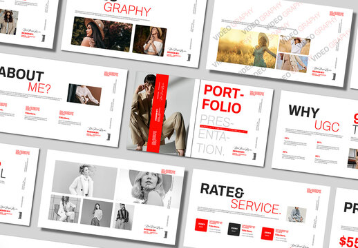 Modern Portfolio Presentation Template
