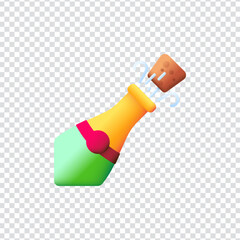 Champagne Bottle Icon