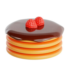Pancake 3D Icon