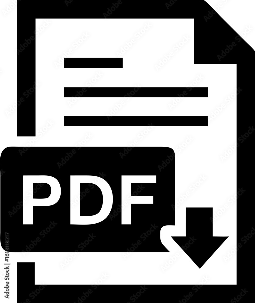 Aufkleber vector icons set with file, folder, and printer symbols for web and business design