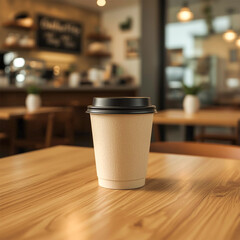 cup of coffee on the table