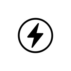 Energy icon icon design. illustration isolated on white background