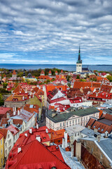 Tallinn Old Town In Estonia