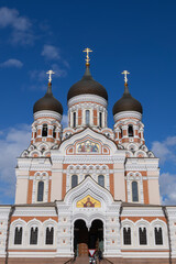 Alexander Nevsky Cathedral In Tallinn, Estonia