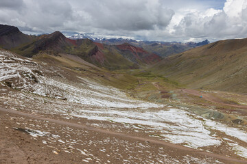Rainbow Mountain, locally known as Vinicunca, offers one of the most impressive and unique landscapes in the Peruvian Andes