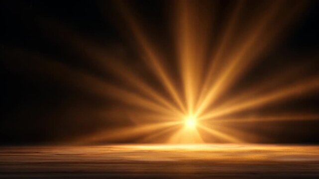 Memorial Background Theme, Radiant light beams create warm glow, expanding outward to form inviting atmosphere filled with