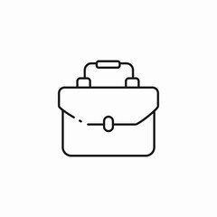 business briefcase image icon sign vector