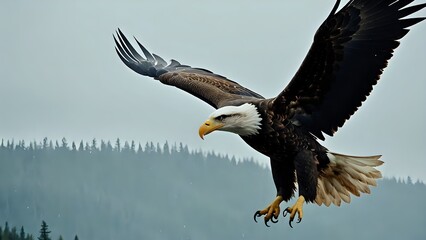 Obraz premium eagle in flight