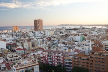 The view from San Fernando&rsquo;s Castle, Alicante, Spain