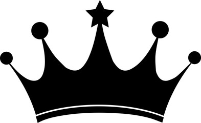 Kings or queens' crown vector logo