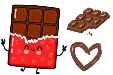 Chocolate illustrations