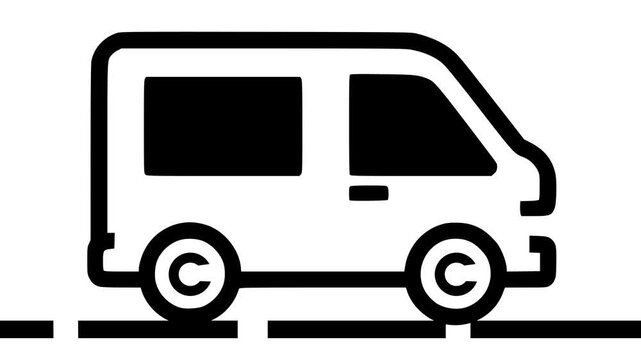 delivery truck icon