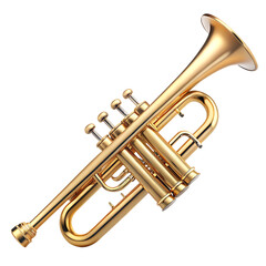 Obraz premium trumpet icon isolated on white background
