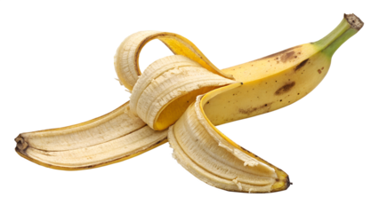Banana Peel Isolated