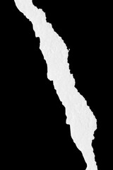 black and white ripped paper background