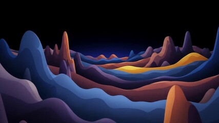 Abstract black screen for eerie suspenseful modern background animation or transitions