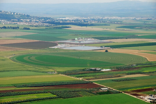 Vistas desde el Monte Tabor, Israel