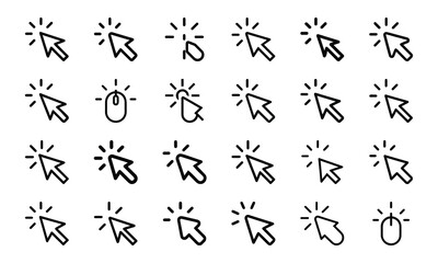  Collection of Glowing Digital Marketing, Communication, and Business Icons