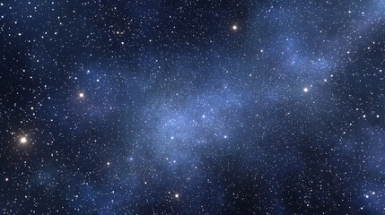 A stunning view of the night sky filled with countless stars and cosmic clouds, showcasing the beauty of the universe.