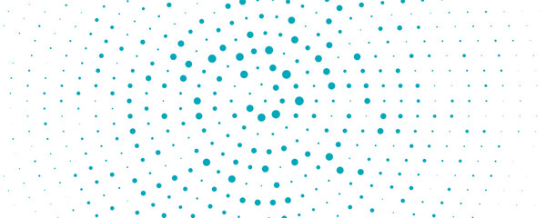 Transparent Vector Gradient Blue Color Halftone Background Staggered Dots Pattern modern dotted