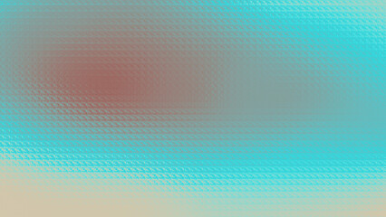 Abstract background with a muted cyan and brown red gradient, featuring a textured glass block effect