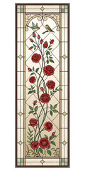 vintage picture frame with flowers