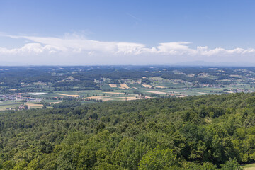 Landschaftspanorama, Steiermark, Vulkanland.
