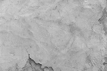 old gray cement loft wall or ancient black dark surface peel off to empty cracked concrete table on top view for texture rough floor background or retro backdrop antique construction vintage wallpaper