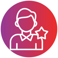 Best Seller Line Icon Style