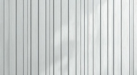 Light gray vertical plank wall with shadows