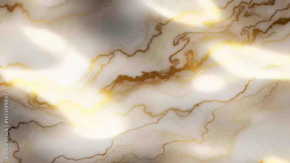 Poster abstract golden swirls and flowing patterns creating a luminous, ethereal, and textured background.