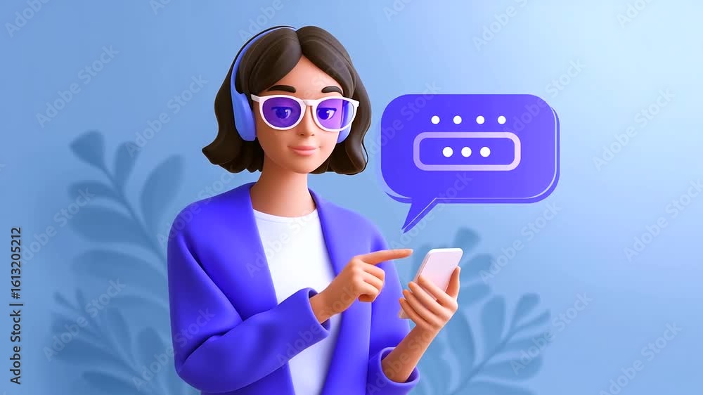 Poster innovative ai chatbot streamlining customer support and automating tasks.